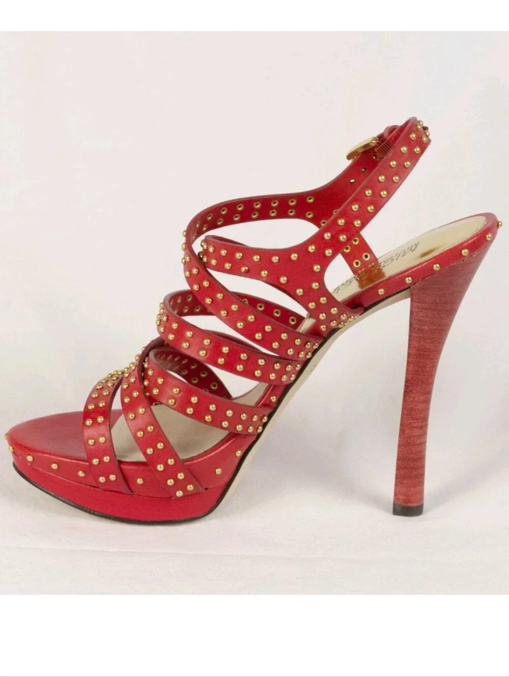 MICHAEL KORS Arianna Studded Strappy Spike Stiletto High Heel Sandals